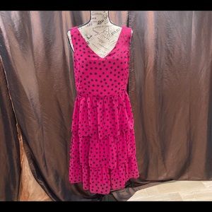 Torrid pink cupcake polka dots